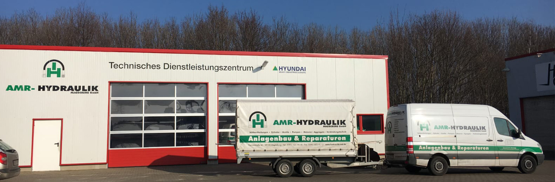 Betriebsgelände Hinze Hydraulik GmbH in Magdeburg