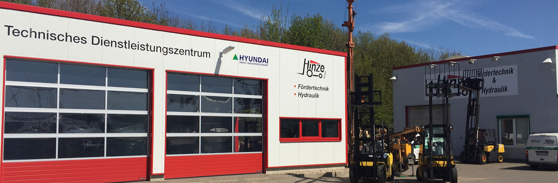 Betriebsgelände Hinze Hydraulik GmbH in Magdeburg